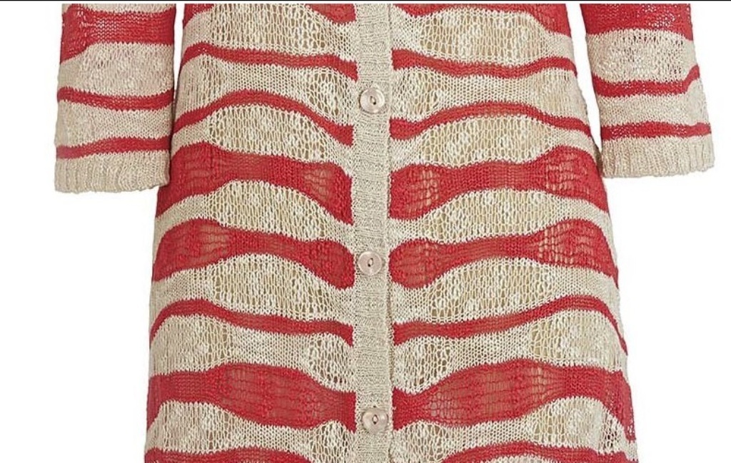 Women's Boardwalks Summer Fall Light long Sweater cardigan jacket duster size XL
