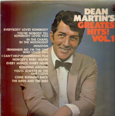 Dean Martin Dean Martins Greatest Hits, Volume 1 Reprise Records