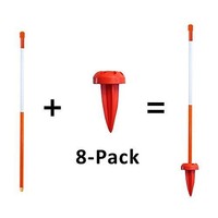 Driveway Marker Plus 8-pack (8 Driveway Markers + 8 Free Marker Mounts) Driveway Marker Plus 8-pack (8 Driveway Markers + 8 Free Marker Mounts)