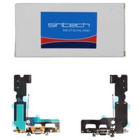 Docking Port FüR Iphone 7+ Schwarz Mit Antenne + Mikrophone Usb Lightning