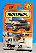 Matchbox Space Explorer Series #37 Mission Scissors Truck Gray w/ 2000 Logo