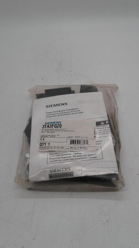 Siemens 3TA3FG20 VL Distribution Lug. Kit of 3 Power Distribution Connectors - 第 1/2 張圖片
