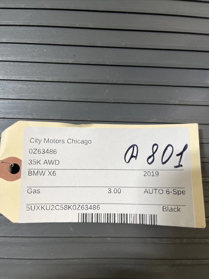 BMW X5 X6 F16 2014-2018 cojín superior del asiento del lado del pasajero delantero derecho OEM Foto 2 de 4