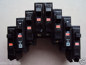 Square D Qo X Qo 5 6 10 15 30 60 63 Amp Sp Type 4 M2 M3 Bs 3871 Mcb Breaker Ebay