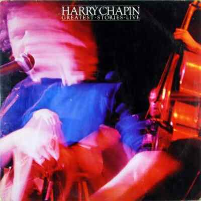 Harry Chapin Greatest Stories - Live Elektra 2xVinyl LP