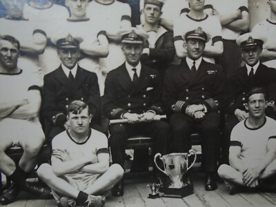 CUTTER RACING TROPHY WINNER HMS SUSSEX 1930 ERA