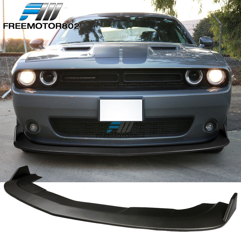 Fits 15-23 Dodge Challenger SXT Style PP Matte Black Front