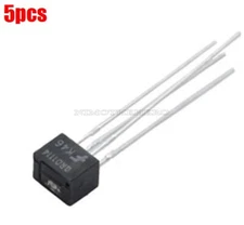 5Pcs Sensor Opto Trans 1.27MM Refl Pcb Mount Fairchild TO2 DIP-4 QRD1114 Ic N sq