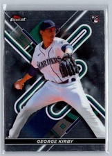2022 Finest #12 George Kirby ROOKIE Seattle Mariners