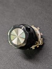 Vintage Ceramic Rotary Switch 10 Position Selector 1 Mounting With Fluted Knob Vintage Ceramic Rotary Switch 10 Position Selector 1 Mounting With Fluted Knob