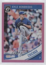 2018 Panini Donruss Optic Pink Prizm Kyle Hendricks #76 6ki