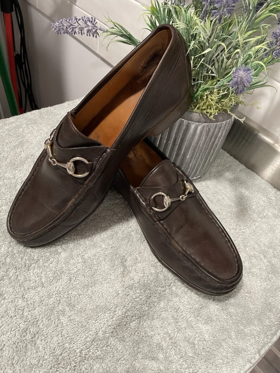 Gucci Brown Dress Shoes for Men for sale | eBay display picture 1