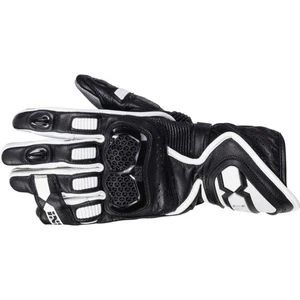 Ixs RS-200 2 Motorcycle Gloves Mens Ce Black White
