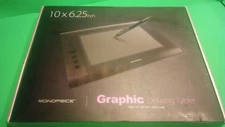 Monoprice 10 x 6.25-inch Graphic Drawing Tablet (4000 LPI, 200 RPS, 2048 Levels)