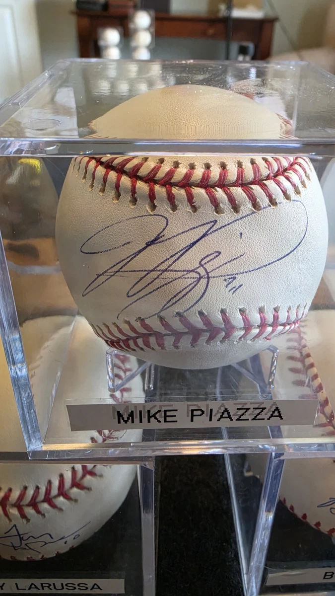 Mike Piazza Autograph In Mlb Autographed Baseballs for sale | eBay