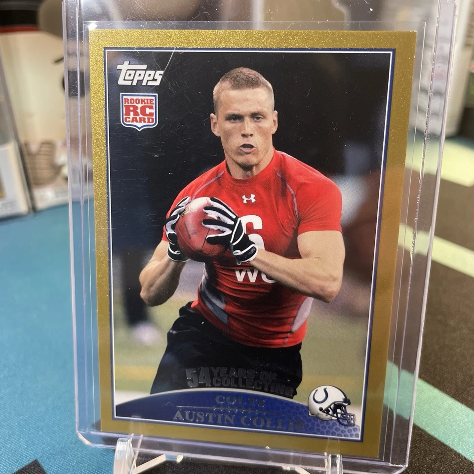 2009 Topps - Austin Collie #339 Gold /2009 (RC) (Indianapolis Colts) - Image 4 of 4