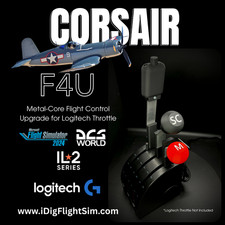 Vought Corsair F4U | Flight Sim Control Lever...