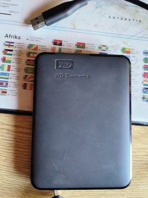 Western Digital WD Elements 1TB 2,5 Zoll schwarz externe HDD USB 3.0