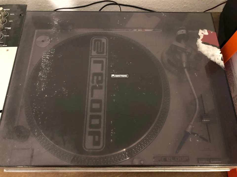 Reloop DJ Direct Drive Turntable RP-2000 MK2 Quartz Schallplatten Spieler - Bild 4 von 4