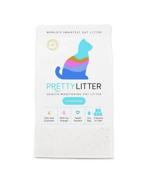 Pretty Litter Health Monitor Cat Litter 8lb Color Changing Formula 2Month Supply