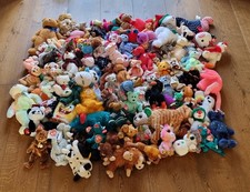 124 x Ty Beanie, Attic Etc... Bundle Large Size Included 