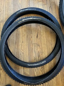 Used Pair Continental Race King 29x2.2 / Cross King 29x2.3 Black Chili MTB Tires