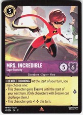 Mrs. Incredible Super Stretchy 49/204 Wilds Unknown Disney Lorcana