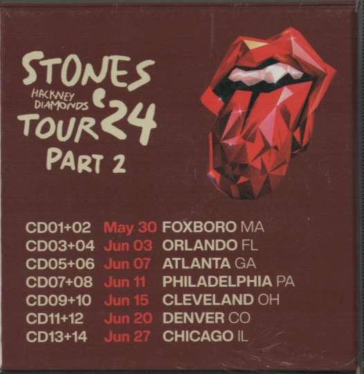 THE ROLLING STONES - Stones Tour `24 / Pt. 2 + rare Box mit 14 CD`s , still seal - Bild 2 von 2