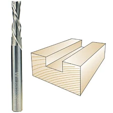 Whiteside Spiral Downcut Bit, 1/4 in. SH x 7/32 in. CD x 3/4 in. CL