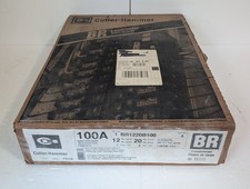 Cutler-Hammer Eaton BR1220B100 100A 12-Space 20-Circuit Load Center New Open Box