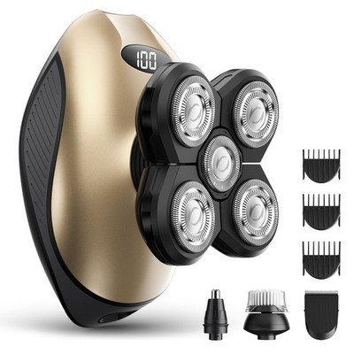 Electric Razor for Men, Head & Body Hair Shaver for Men, Cordless Rechargeabl...