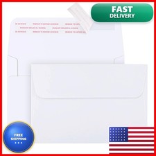 ACSTEP A4 Envelopes 4-1/4 x 6-1/4 Inch 50 Pack Self Seal 4 x 6 Envelope