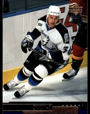 1999-00 Upper Deck #289 Andrei Zyuzin Tampa Bay Lightning Hockey Card