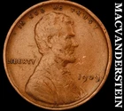 1909 V.D.B. Lincoln Wheat Cent- Semi Key Better Date No Reserve #J4855