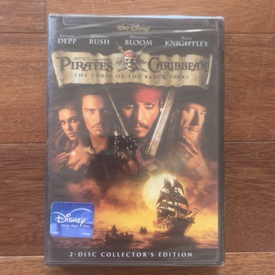 Pirates of the Caribbean: The Curse of the Black Pearl (DVD, 2003)