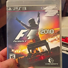 Codemasters F1 2010 PS3 Racing Game (2010) Multiplayer, Trophies, Voice Chat