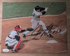 Jim Leyritz Signed 8x10 Photo - New York Yankees – JSA COA — photo 1