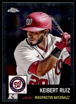 2022 Topps Chrome Platinum Anniversary Keibert Ruiz Washington Nationals #71
