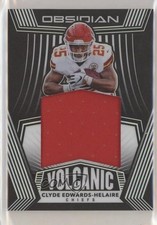 2020 Panini Obsidian Volcanic Material /100 Clyde Edwards-Helaire #VM-12 0c6