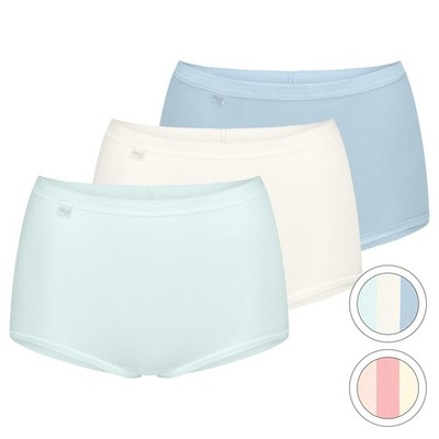 3er Pack - Sloggi - Basic+ - Damen - Unterhose - Unterwäsche - Slip - Maxislip -