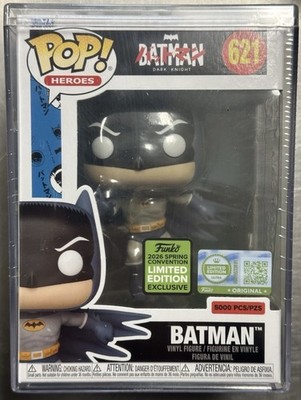 Batman Limited Edition 5k pc Funko 2026 Spring Con. Exclusive Sealed Hard Case**