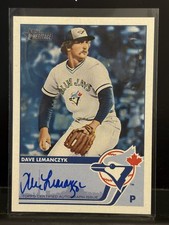 2026 Topps Heritage DAVE LEMANCZYK Expansion Auto EA-DL Blue Jays SSP 1977