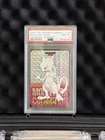 1996 POKEMON JPN BANDAI CARDDASS VENDING #150 MEWTWO-PRISM PSA 8