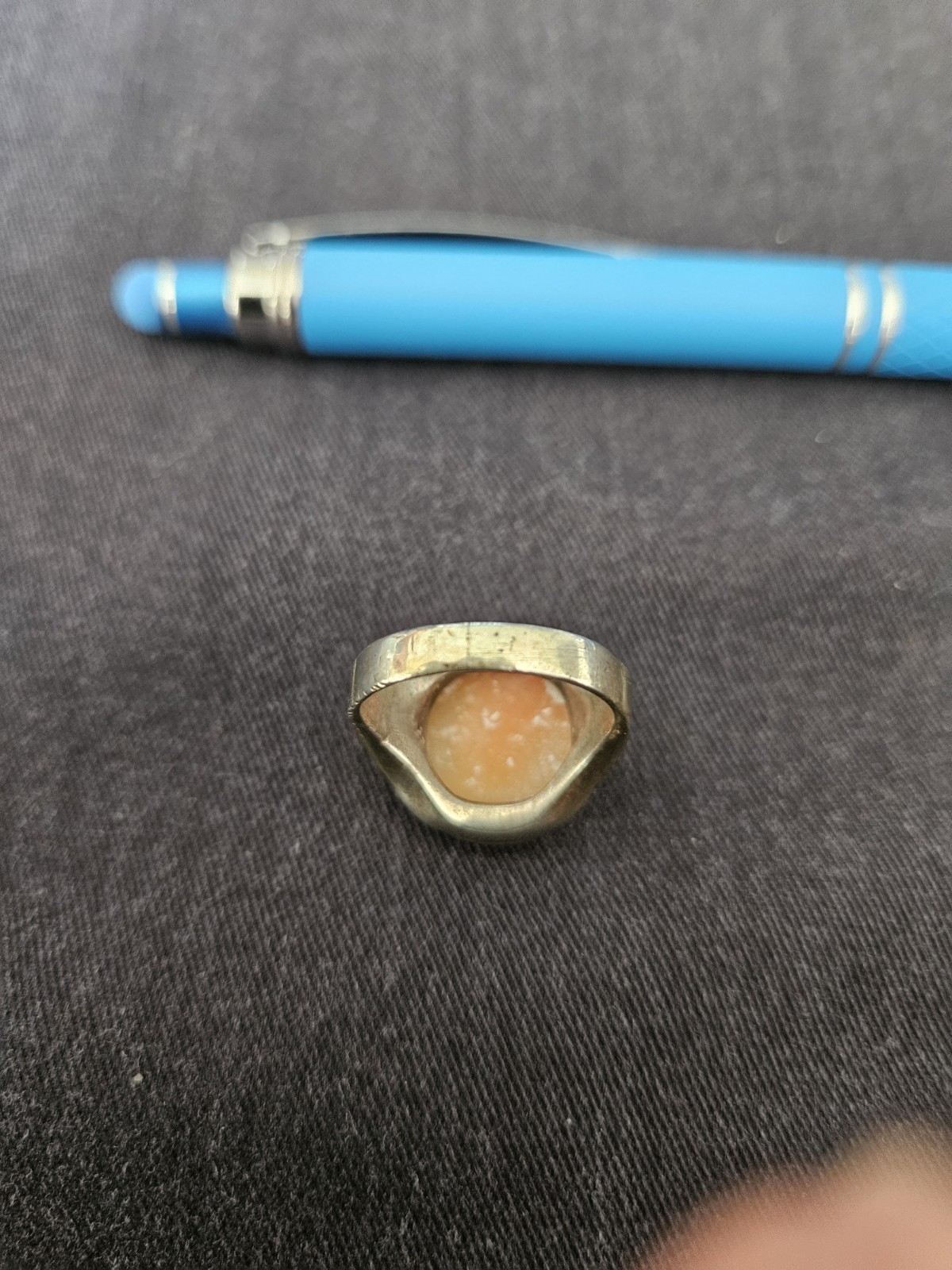 Vintage Cameo Ring 10k Yellow Gold Size 9 Statement Figural Carved ...