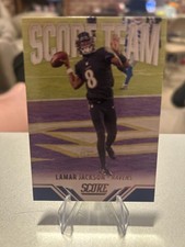 Lamar Jackson 2021 Score - Score Team #ST2! 2 Card Min! Read Description!