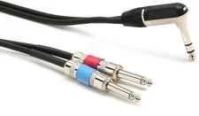 Pro Co PARKER20 Magnetic/Piezo Guitar Y-Cable - 20 foot