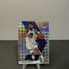 2019-20 Panini Mosaic Silver Prizm Glenn Robinson III #60 Golden State Warriors