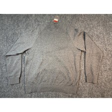 Nike Mini Swoosh Crewneck Gray Y2K Vintage Sweatshirt L NEW WITH TAGS