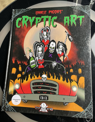 Unkle Pigors' Cryptic Art, Horror, Tattoo, Englisch 2006 signiert 95S gebunden