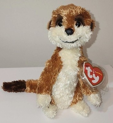 Ty Beanie Baby FLOWER the Meerkat (UK Exclusive) 7